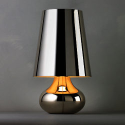 Kartell Cindy Table Lamp, Platinum